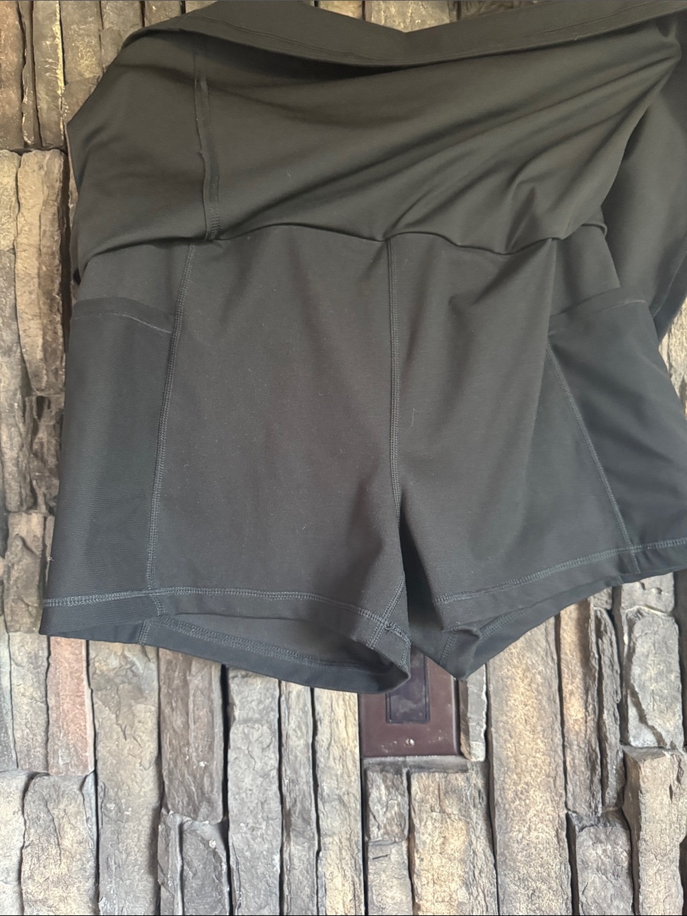 J. Crew Black Active Skort with Subtle Logo - Picture 3 of 7